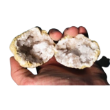 Geoda de Quartzo Branco